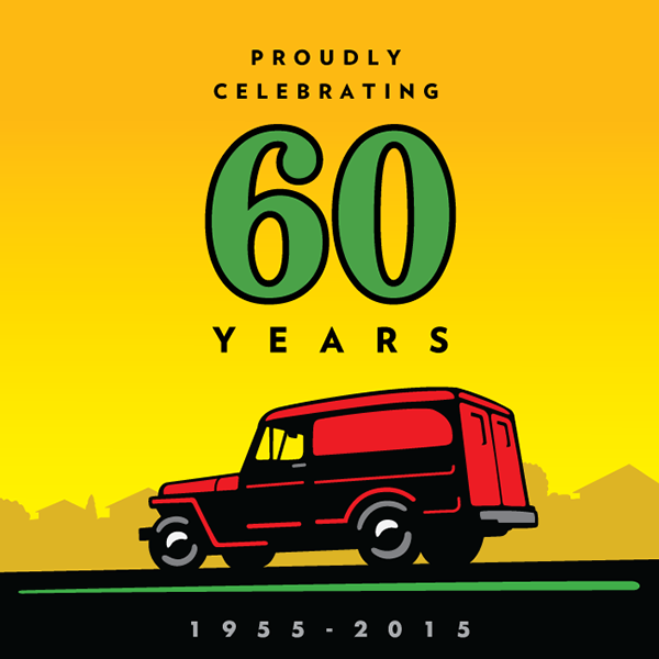 Celebrating 60 years of business!