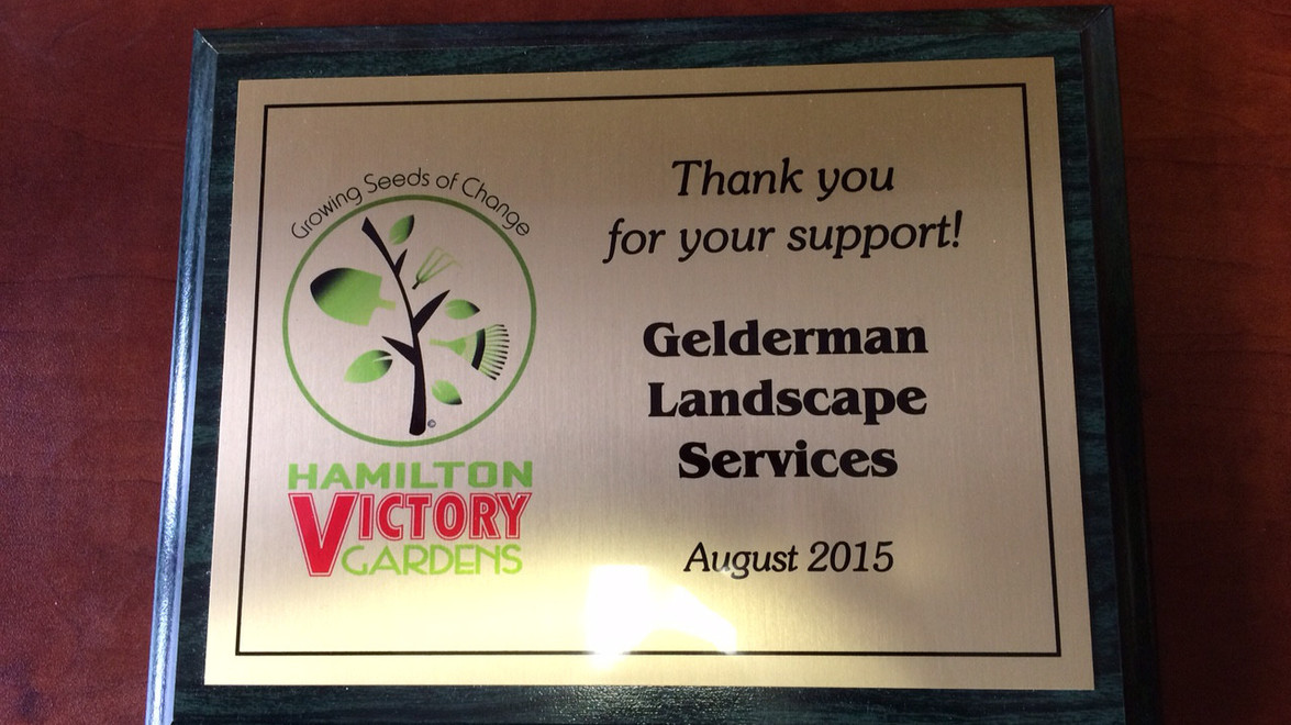 Landscape Ontario Helps Hamilton Victory Gardens with a $3,000 Cheque