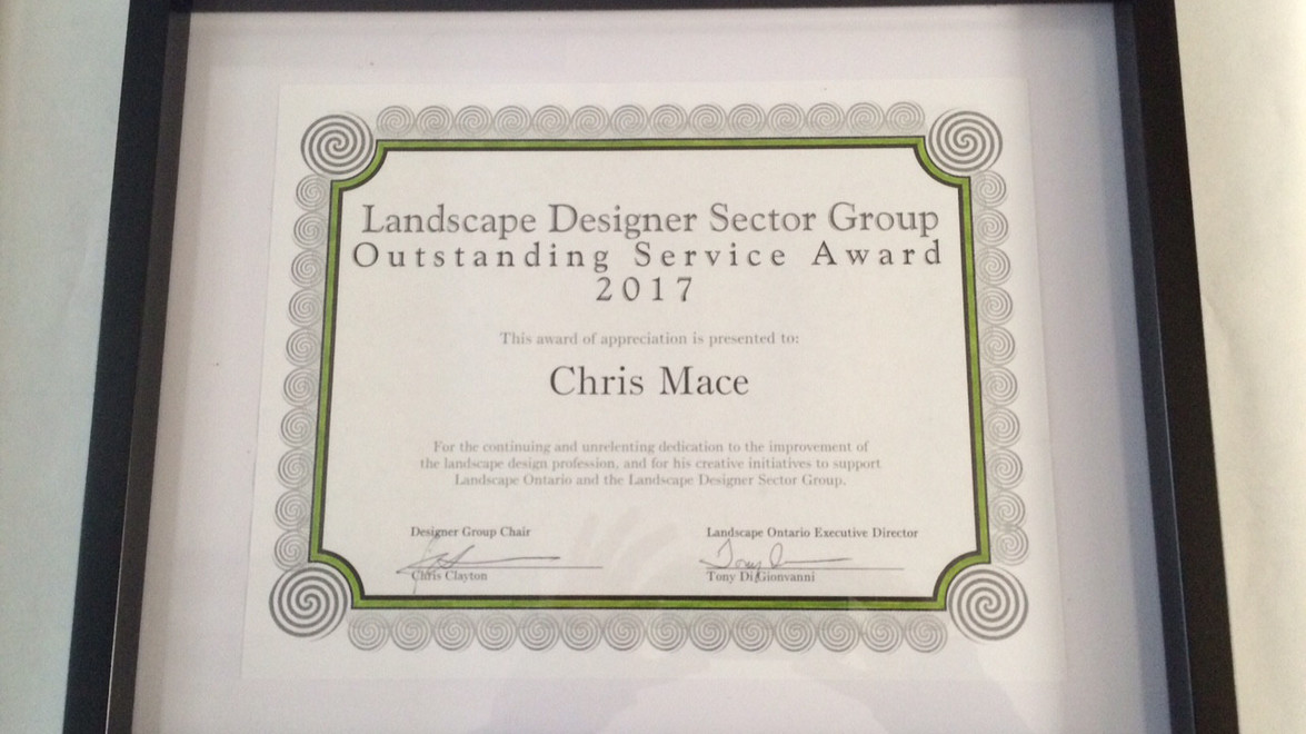 Gelderman’s own Chris Mace wins LO’s Designer Sector Group Outstanding Service Award