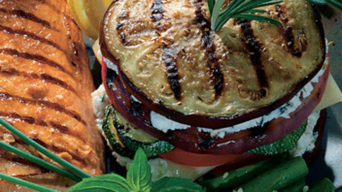 BBQ! Grilled Vegetable Stacks