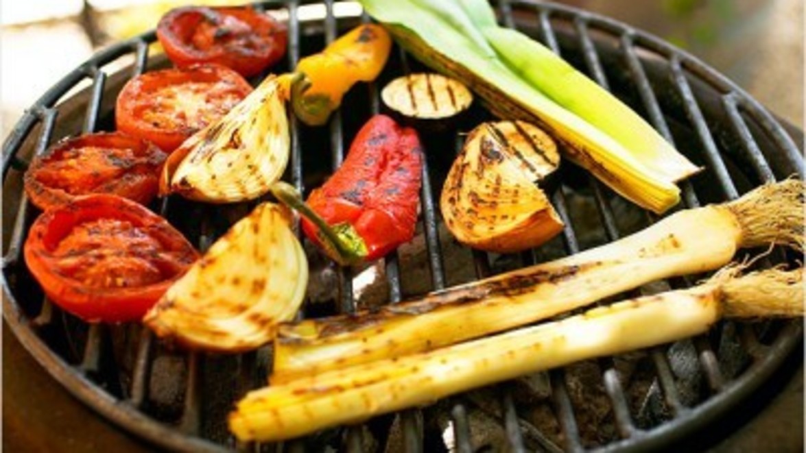 BBQ! Vegetables with Balsamic Vinegar