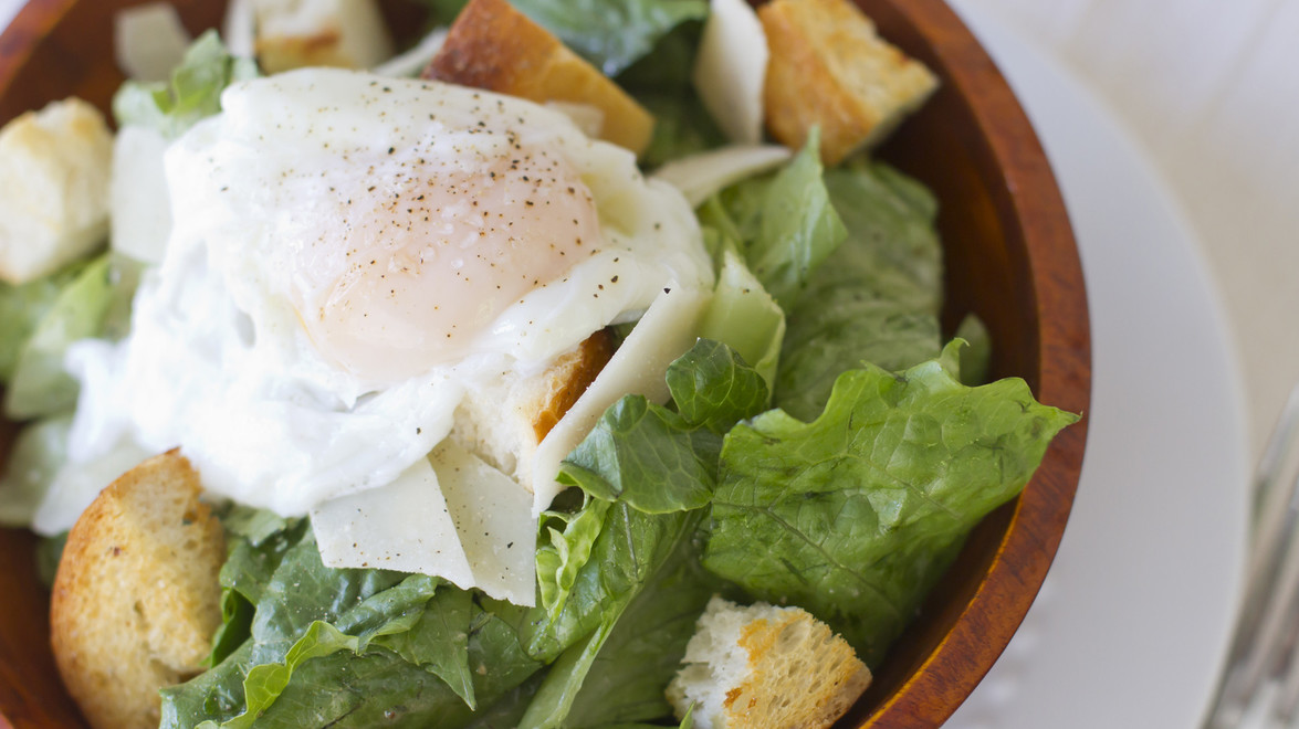 Eggy April: Poached Egg Salad