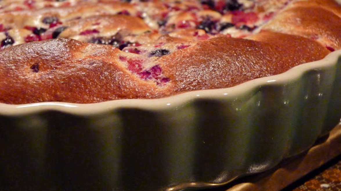 Eggy April: Berry Clafoutis